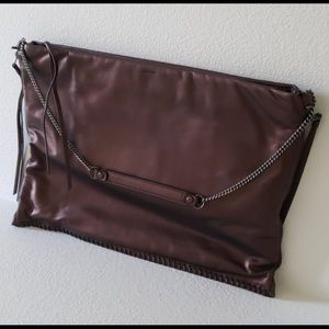 Beautiful AllSaints bag - shimmer finished leather